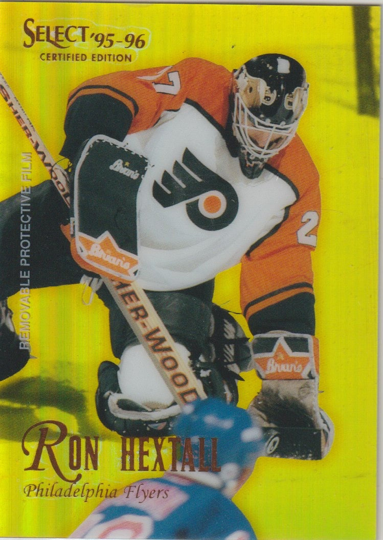 NHL 1995 / 96 Select Certified Mirror Gold - No 78 - Ron Hextall