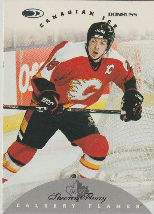 NHL 1996 / 97 Donruss Canadian Ice - No 78 - Theoren Fleury
