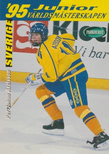NHL 1994 / 95 Parkhurst SE - No SE240 - Per-Johan Axelsson