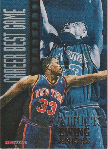 NBA 1996-97 Hoops - No. 330 - Patrick Ewing