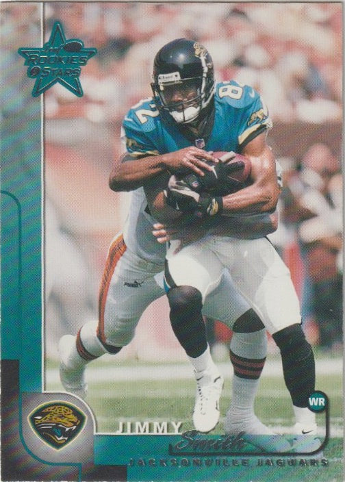 NFL 2000 Leaf Rookies and Stars - No 45 - Jimmy Smith