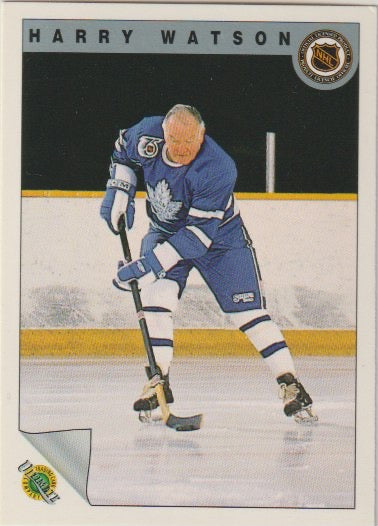 NHL 1991-92 Ultimate Original Six - No. 46 - Harry Watson