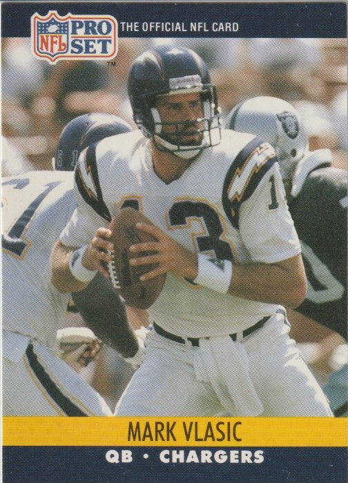 NFL 1990 ProSet - No 634 - Mark Vlasic