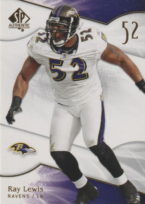 NFL 2009 SP Authentic - No 66 - Ray Lewis