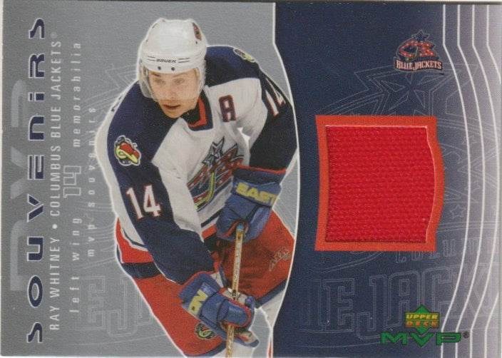 NHL 2003-04 Upper Deck MVP Souvenirs - No S5 - Ray Whitney