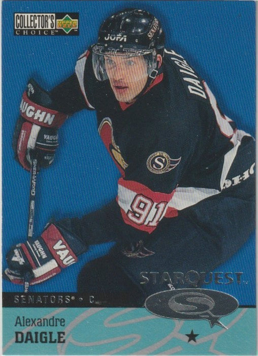 NHL 1997/98 Collector's Choice Star Quest - No SQ25 - Alexandre Daigle