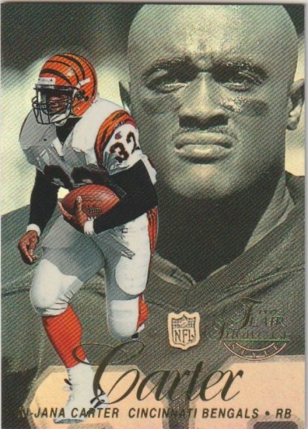 NFL 1997 Flair Showcase Row 2 - No 72 - Ki-Jana Carter