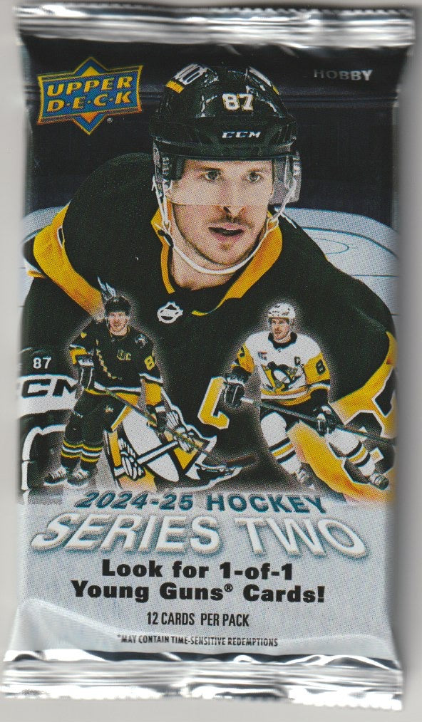 NHL 2024-25 Upper Deck Serie 2 - Hobby Päckchen