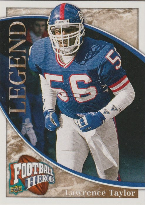 NFL 2009 Upper Deck Heroes - No 285 - Lawrence Taylor