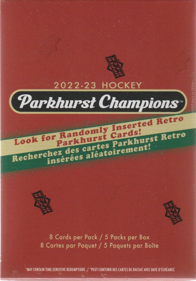 NHL 2022-23 Parkhurst Champions Blaster Box