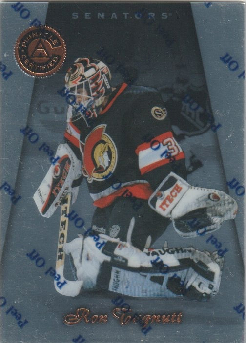NHL 1997 / 98 Pinnacle Certified - No 29 - Ron Tugnutt