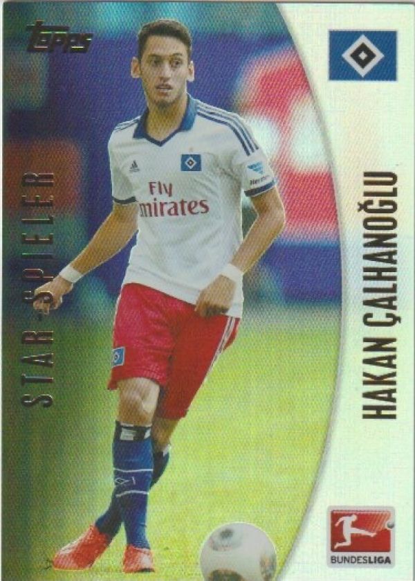 Fussball 2013-14 Topps Chrome - No 87 - Hakan Calhanoglu
