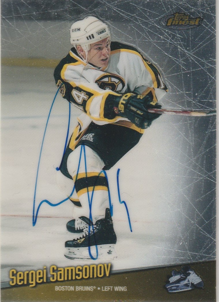 NHL 1998-99 Finest - No 48 - Sergei Samsonov