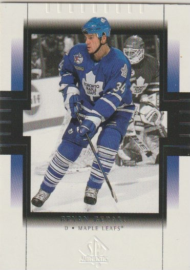 NHL 1999-00 SP Authentic - No 82 - Bryan Berard