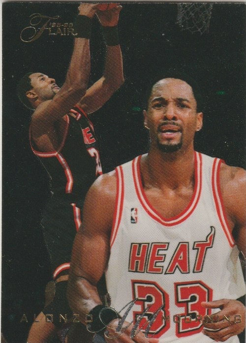 NBA 1995-96 Flair - No 174 - Alonzo Mourning