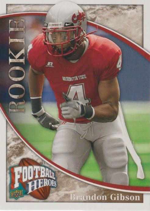 NFL 2009 Upper Deck Heroes - No 148 - Brandon Gibson