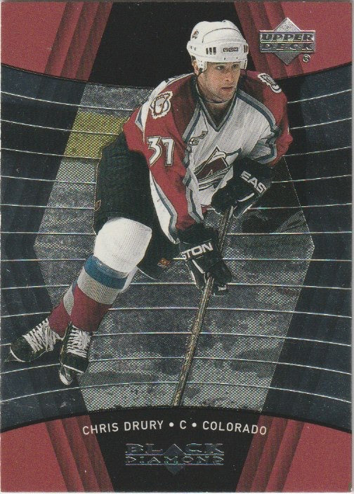 NHL 1999-00 Black Diamond - No 27 - Chris Drury