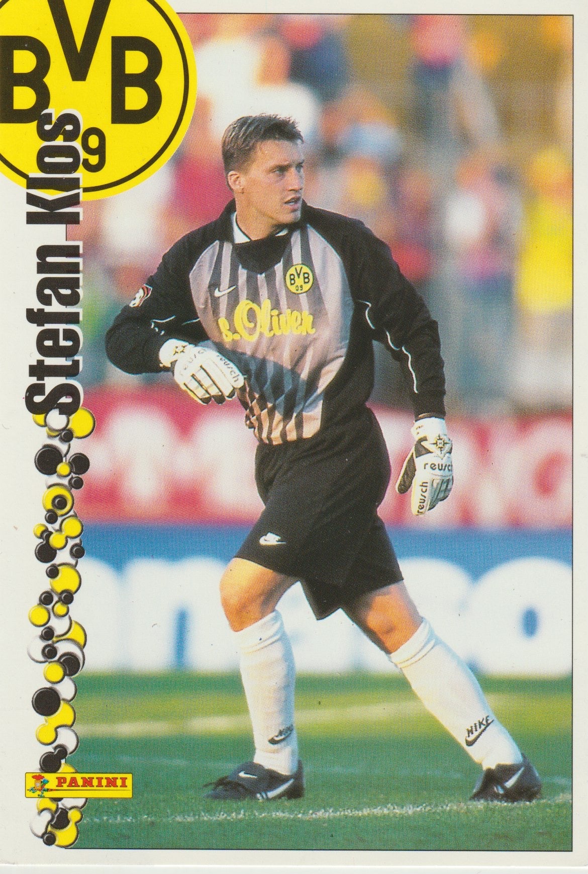 Fussball - Panini - Jumbokarte - Stefan Klos