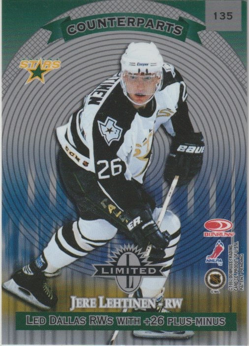 NHL 1997-98 Donruss Limited - No 135 - Geoff Sanderson / Jere Lehtinen