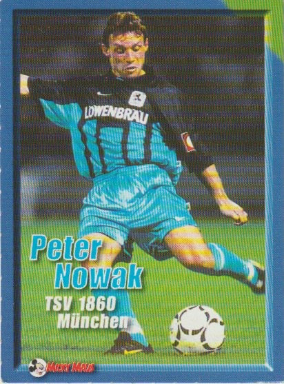 Fussball 1997 Mickey Maus - Peter Nowak