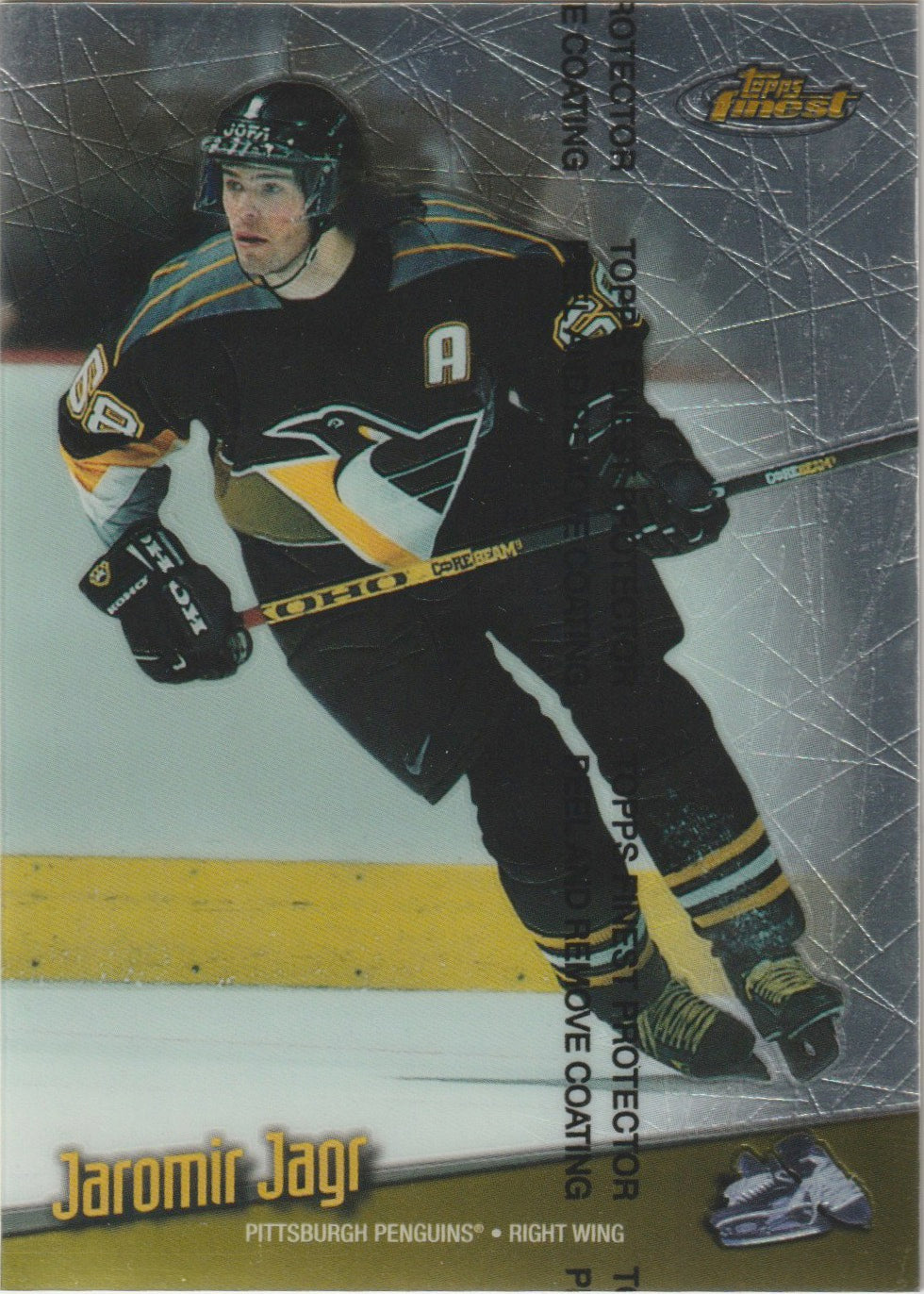 NHL 1998-99 Finest Oversize - No 6 of 7 - Jaromir Jagr