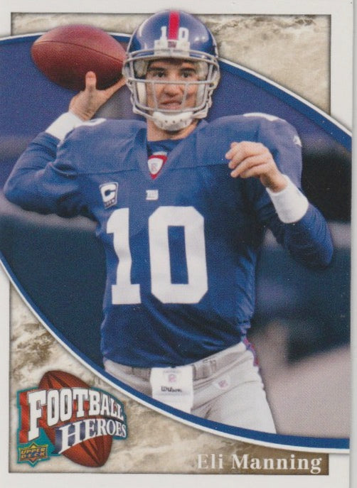 NFL 2009 Upper Deck Heroes - No 43 - Eli Manning