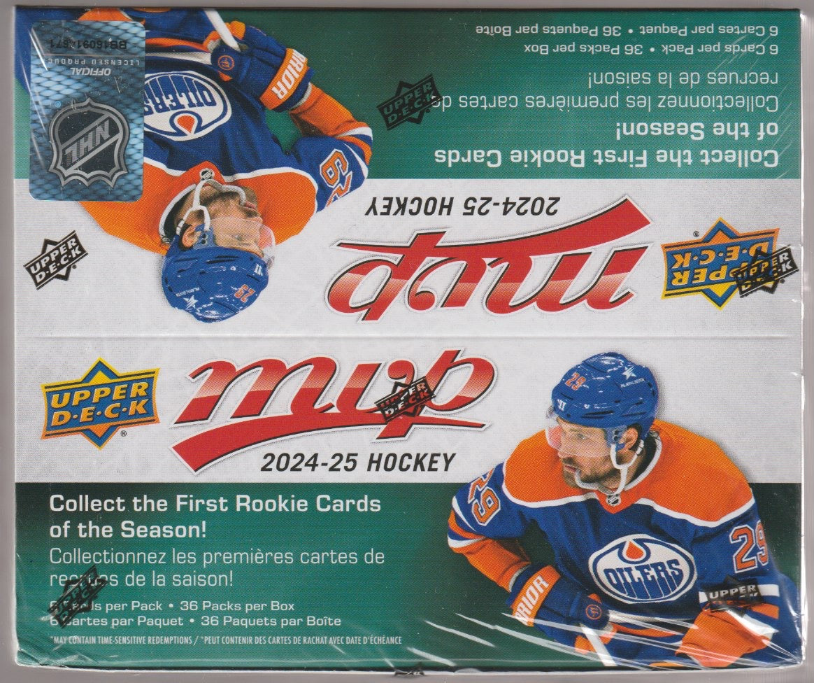 NHL 2024-25 Upper Deck MVP Retail Foil Box
