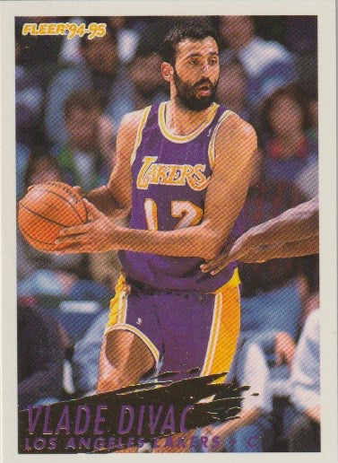 NBA 1994-95 Fleer European - No 112 - Vlade Divac