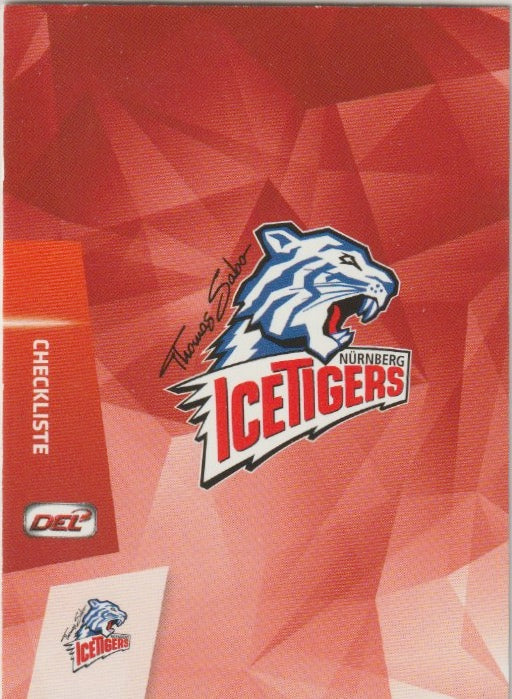 DEL 2014-15 CityPress - No 296 - Logo Nuremberg Ice Tigers