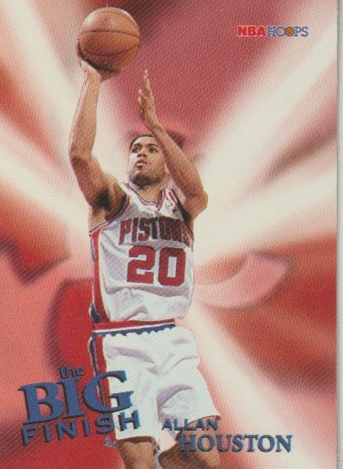 NBA 1996-97 Hoops - No. 179 - Allan Houston