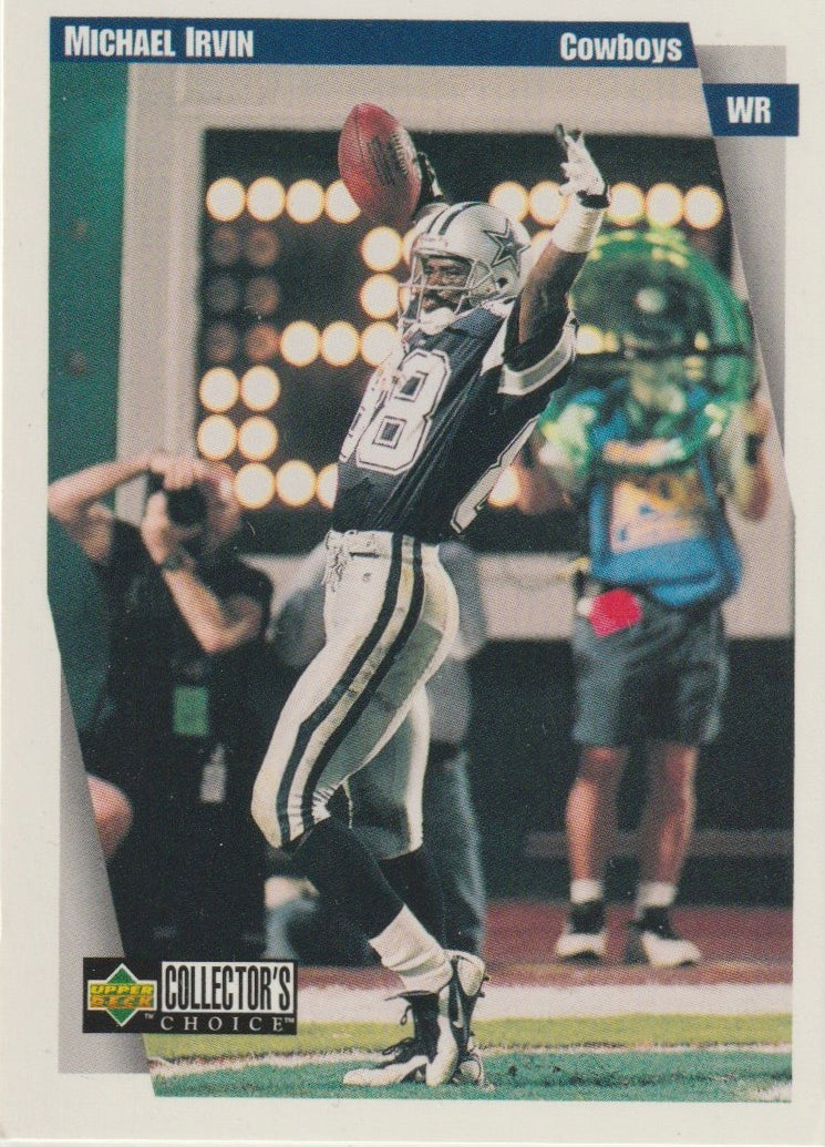 NFL 1997 Collector's Choice - No 160 - Michael Irvin