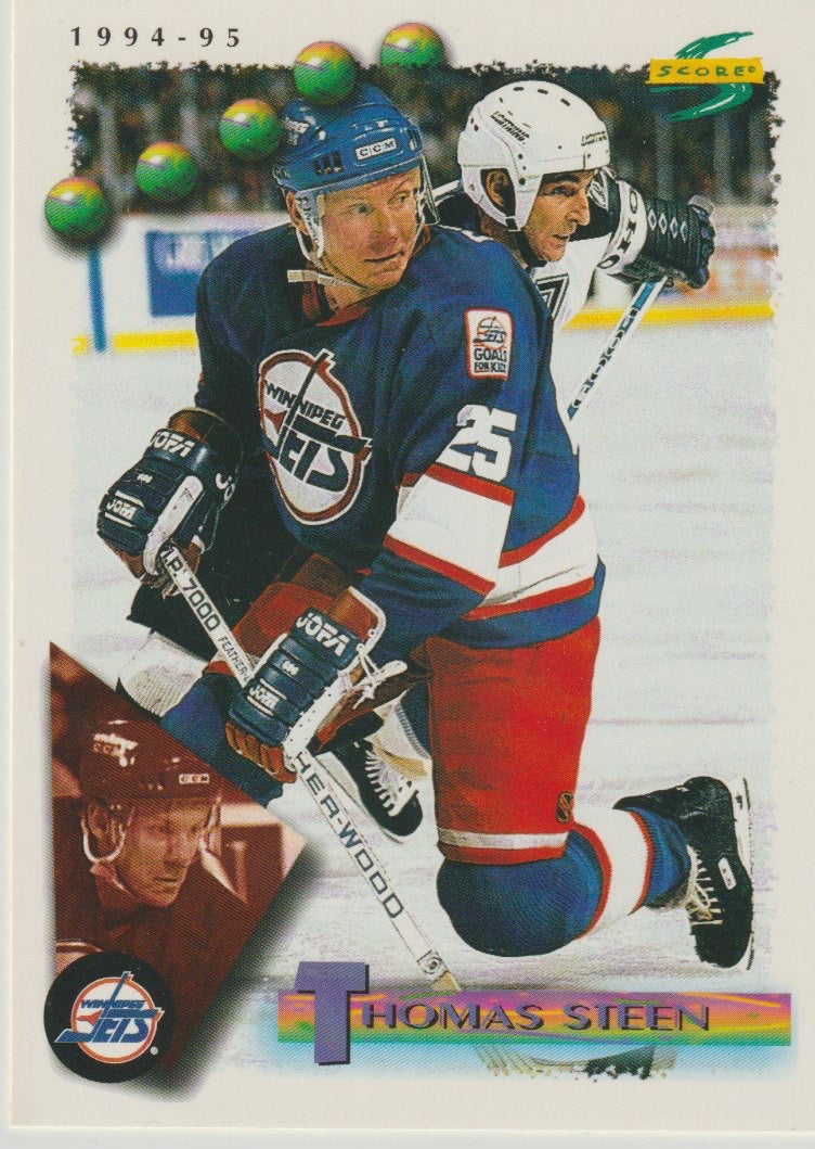NHL 1994 / 95 Score - No 65 - Thomas Steen