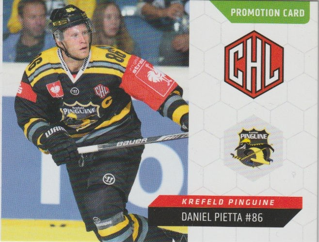 DEL 2015-16 Citypress Basic Promotion Karte - No 142 - Daniel Pietta