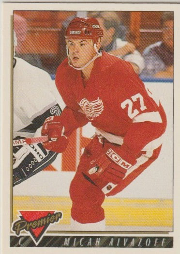 NHL 1993-94 OPC Premier - No. 345 - Micah Aivazoff