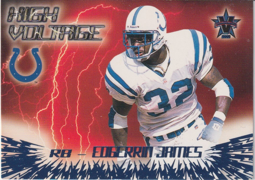 NFL 2000 Vanguard High Voltage - No 15 - Edgerrin James