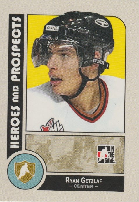 NHL 2008-09 ITG Heroes and Prospects - No 4 - Ryan Getzlaf