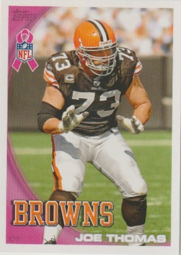 NFL 2010 Topps A Crucial Catch - No 104 - Joe Thomas