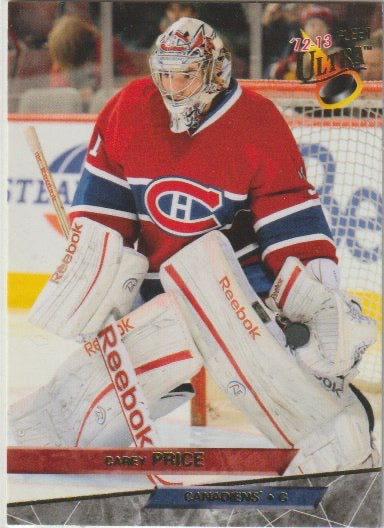 NHL 2012-13 Fleer Retro 1993-94 Ultra - No 93-13 - Carey Price