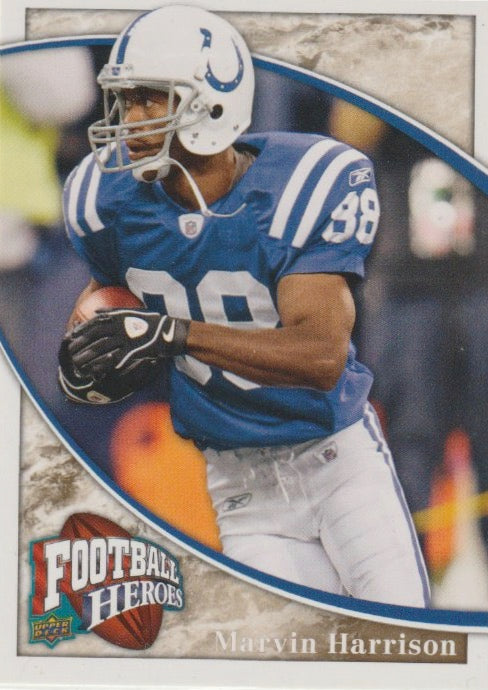 NFL 2009 Upper Deck Heroes - No 80 - Marvin Harrison