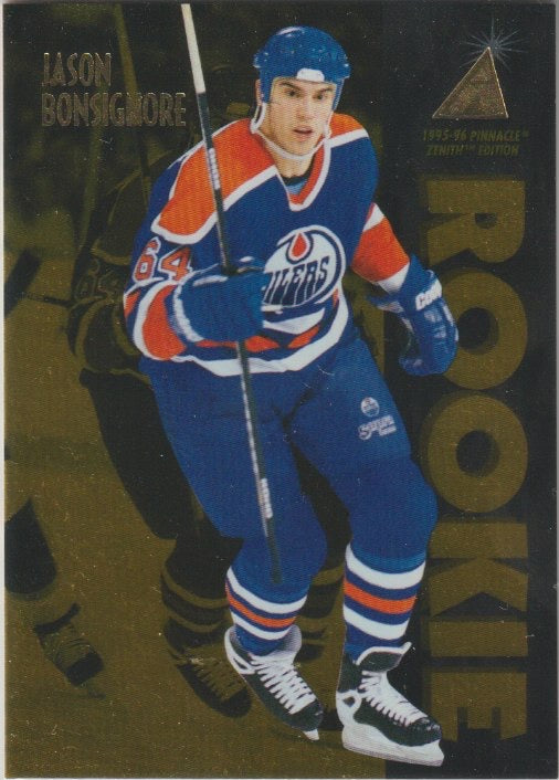 NHL 1995 / 96 Zenith - No 136 - Jason Bonsignore