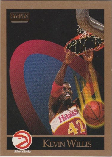 NBA 1990-91 SkyBox - No 12 - Kevin Willis