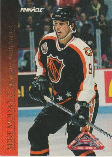NHL 1993-94 Pinnacle All-Stars Canadian - No 28 - Mike Modano