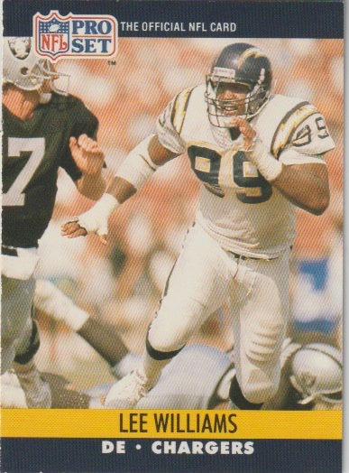 NFL 1990 ProSet - No 635 - Lee Williams