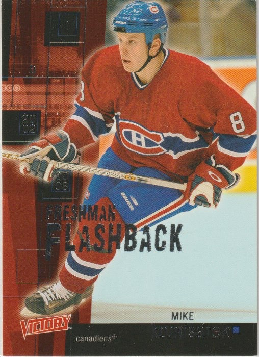NHL 2003-04 Upper Deck Victory Freshman Flashback - No FF26 - Mike Komisarek