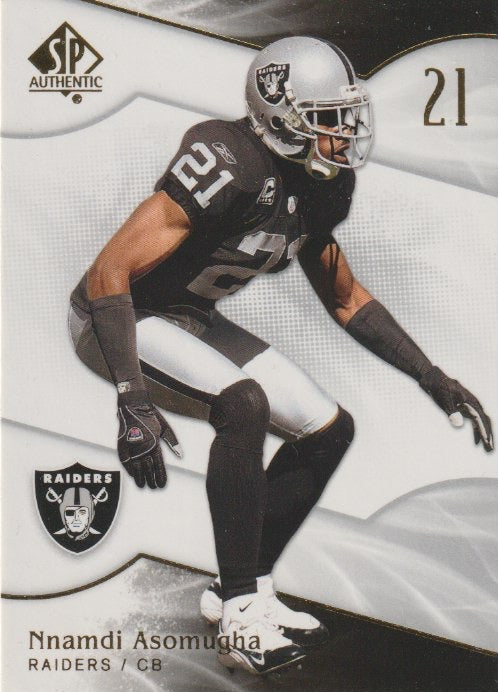 NFL 2009 SP Authentic - No 49 - Nnamdi Asomugha