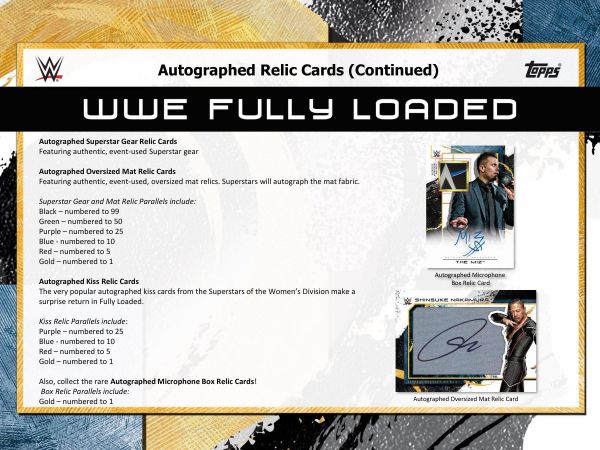 Wrestling 2020 Topps WWE Fully Loaded Hobby Box