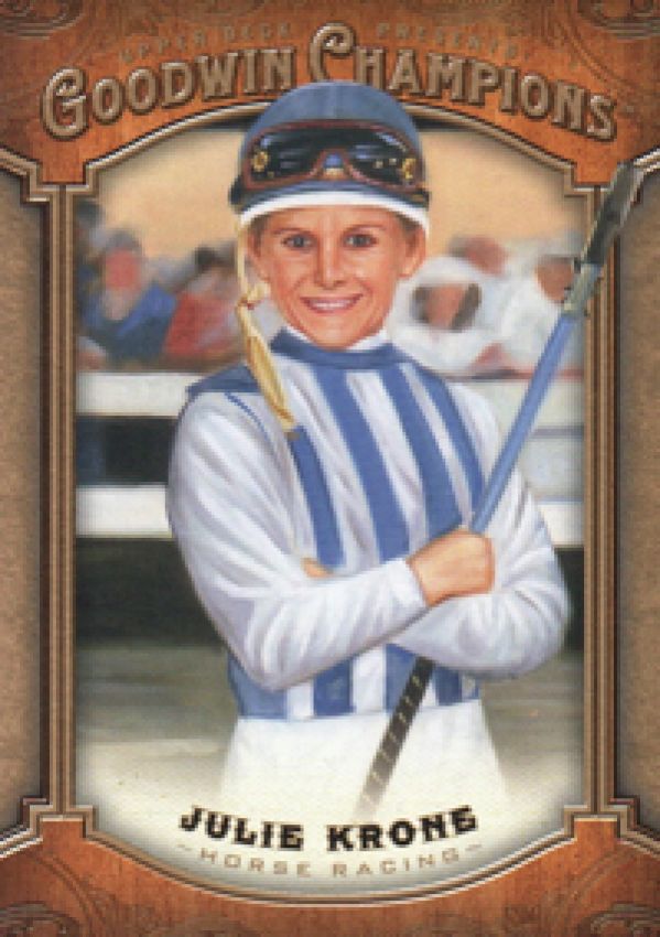 M 2014 Upper Deck Goodwin Champions - No 86 - Julie Krone