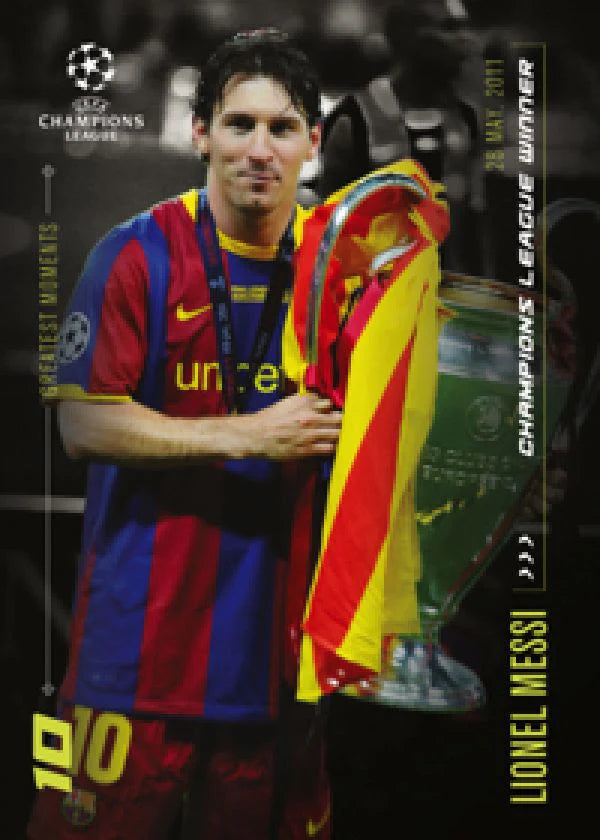 Fussball 2021 Topps UEFA Champions League Designed by Lionel Messi - Lionel Messi