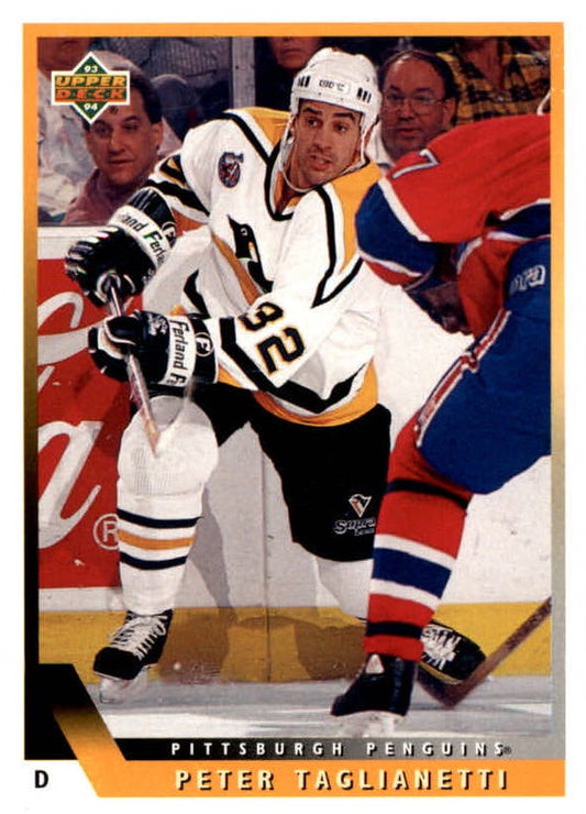 NHL 1993 / 94 Upper Deck - No 100 - Peter Taglianetti