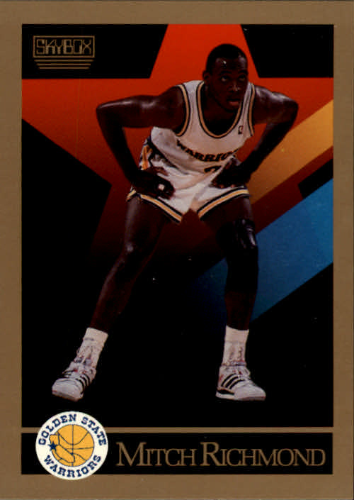 NBA 1990-91 SkyBox - No 100 - Mitch Richmond